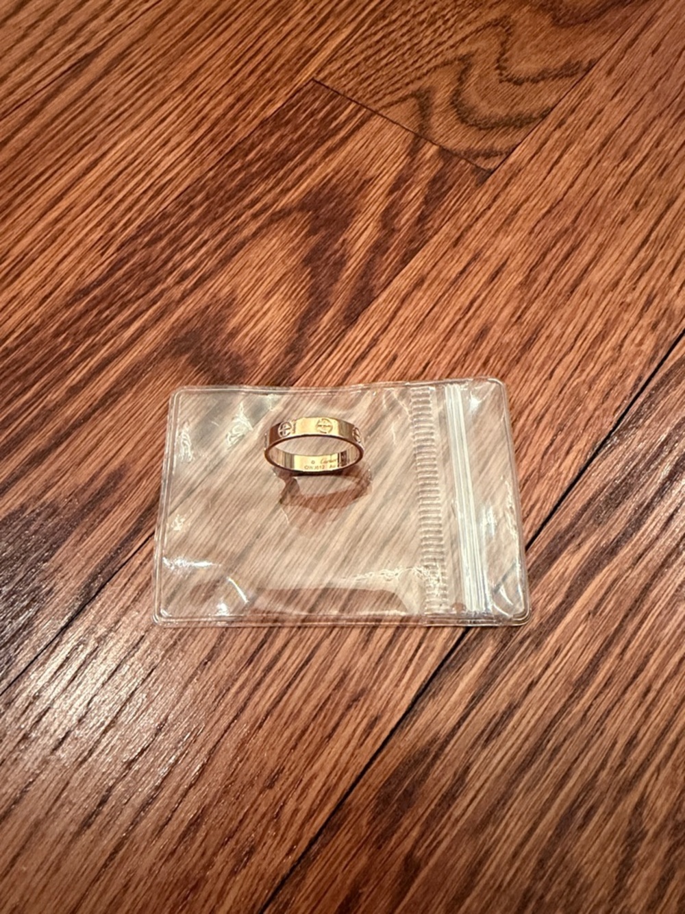 Cartier rose gold love ring